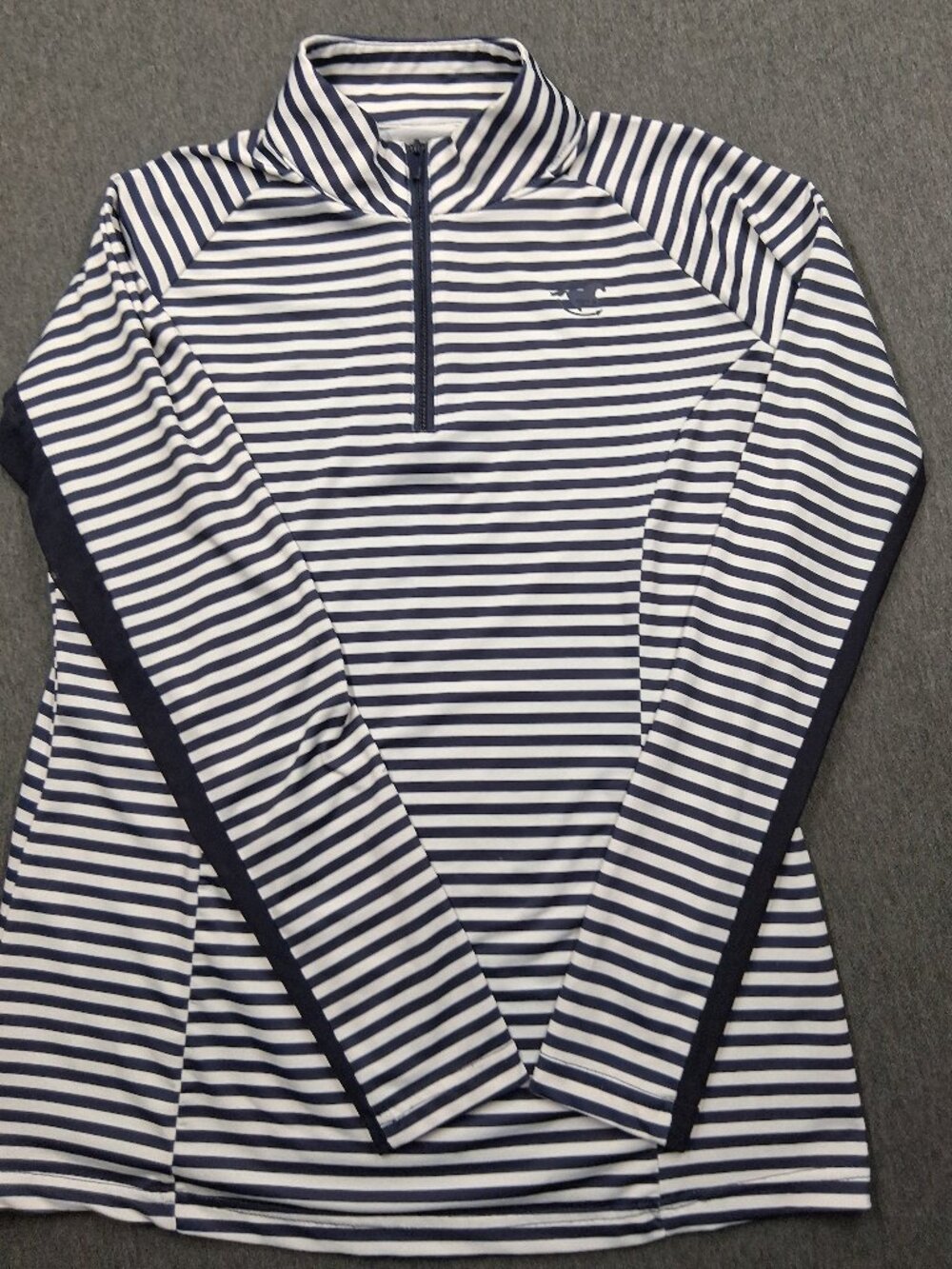 Piper womens quarter zip size medium black and white like new condition